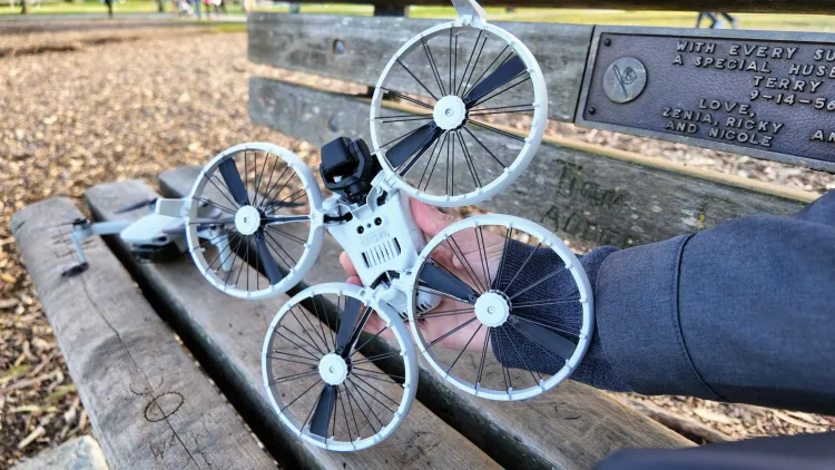 Официальный представитель DJI Flip: уникальный складной дрон из велосипедных спиц стоит от 439 долларов 2 dji 20241230154508 0667 d